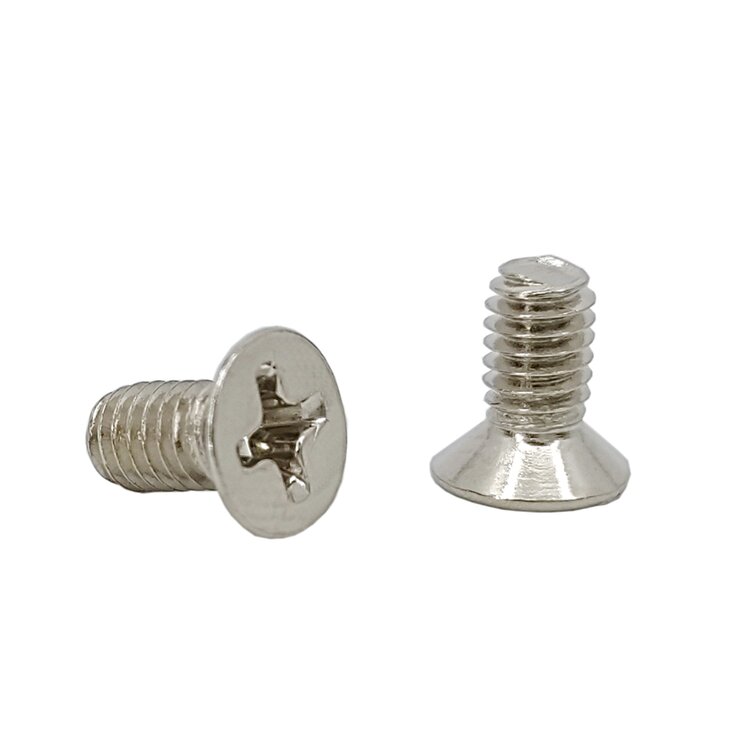 Recessed head deals screw